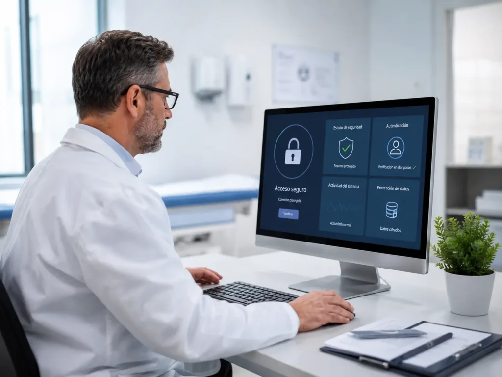 ciberseguridad para clínicas y protección de datos de pacientes
